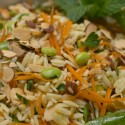 Herbed Carrot & Pea Orzo Salad- Fresh and Delicious!
