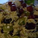 Orzo, Raisin, Feta & Grape Salad- Love this salad!