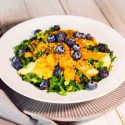 Blueberry Apple Kale Salad